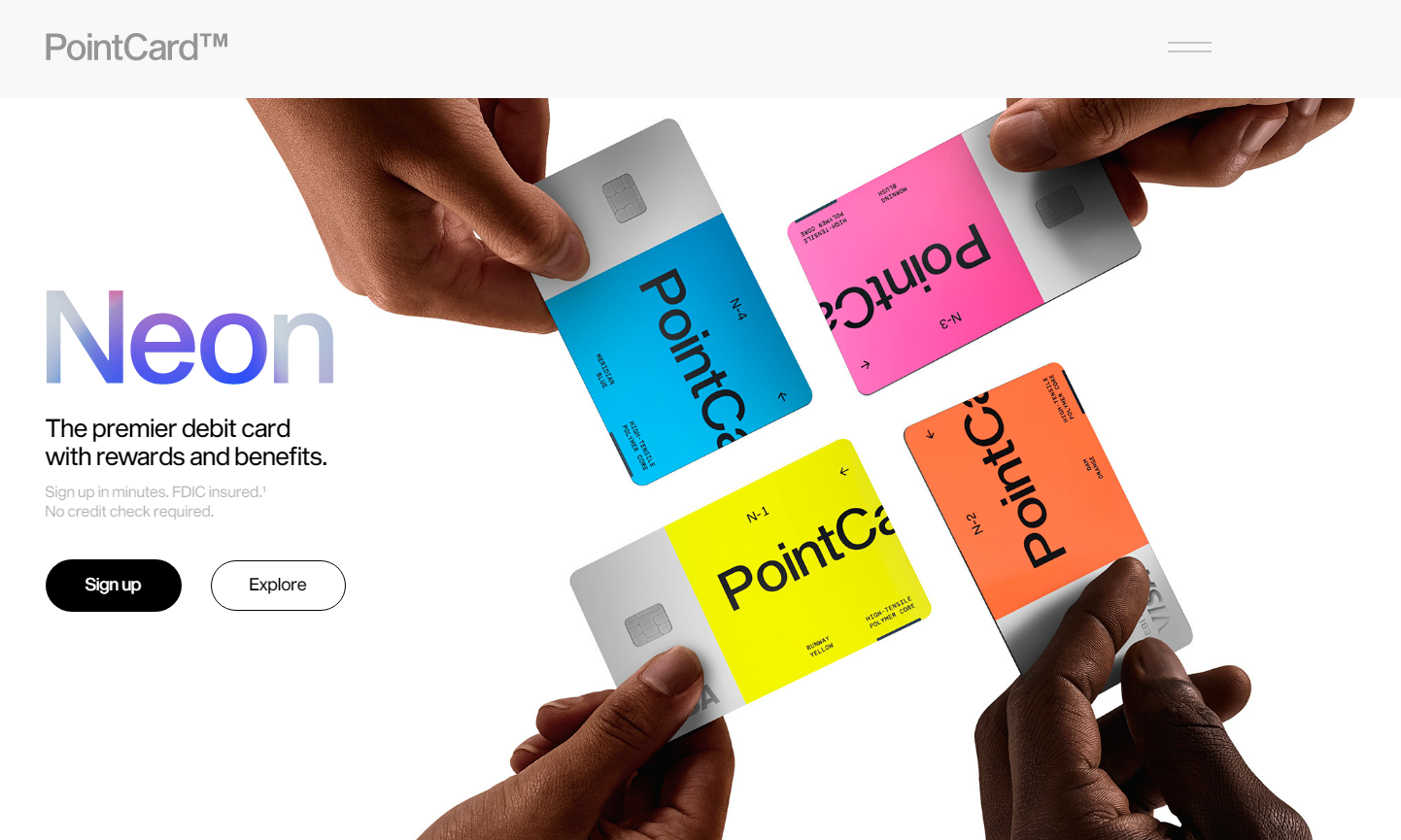 Point - яркие решения в минимализме