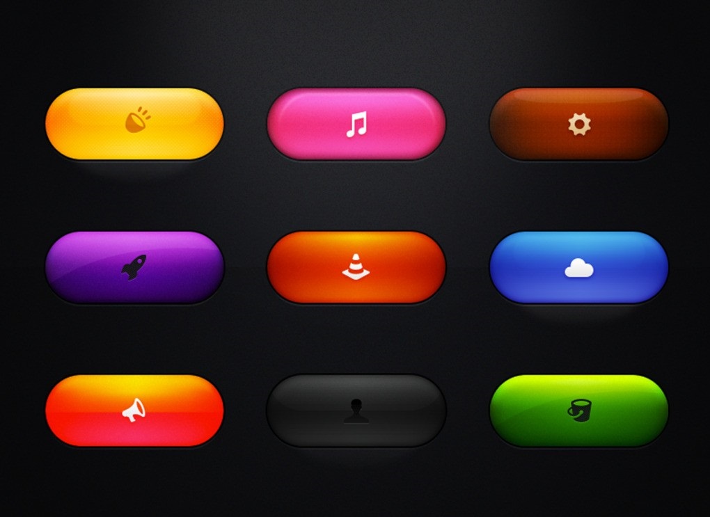 Cостояния кнопок в веб дизайне