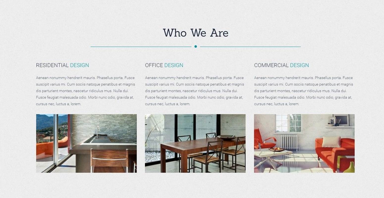 Посетитель может сразу сориентироваться и перейти вглубь сайта